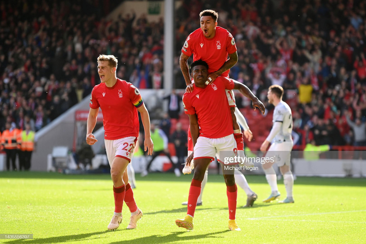 Nottingham Forest 1-0 Liverpool: Awoniyi strike gives Forest shock win