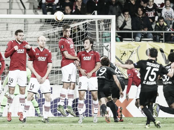 AZ Alkmaar 0-1 FC Augsburg: Germans pick up first Europa League points