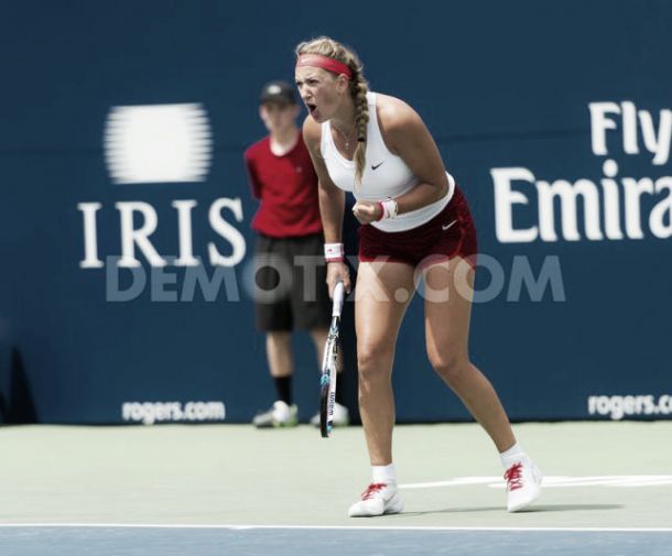 WTA Rogers Cup: Azarenka defeats Kvitova on a tough day for the seeds