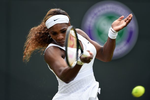 Serena Williams carro armato, Scheepers spazzata via