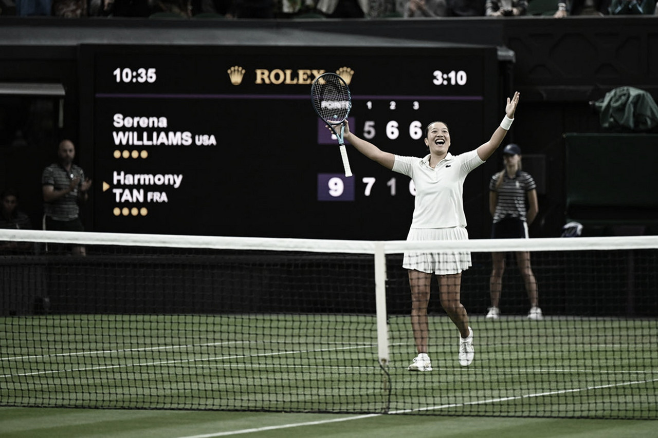 Harmony Tan frena a Serena Williams en Wimbledon
