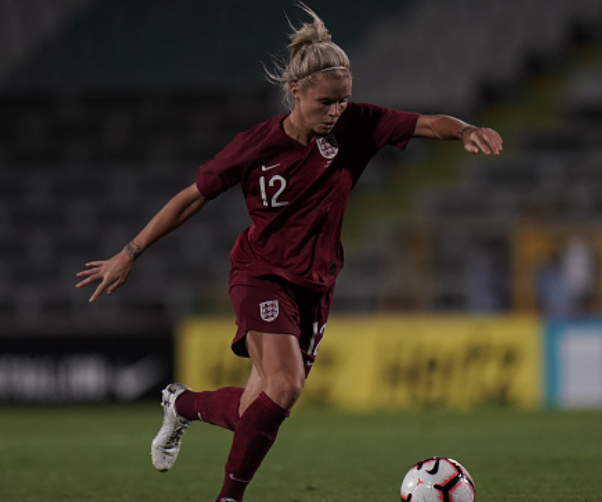 Houston Dash forward Rachel Daly and England prepare to host the 2021 European Championship. (Photo by Gualter Fatia/Getty Images)