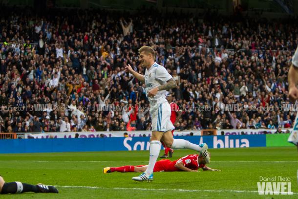 Kroos também deixou o dele