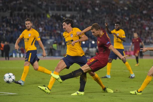 Último partido entre ambos equipos | Foto: AS Roma