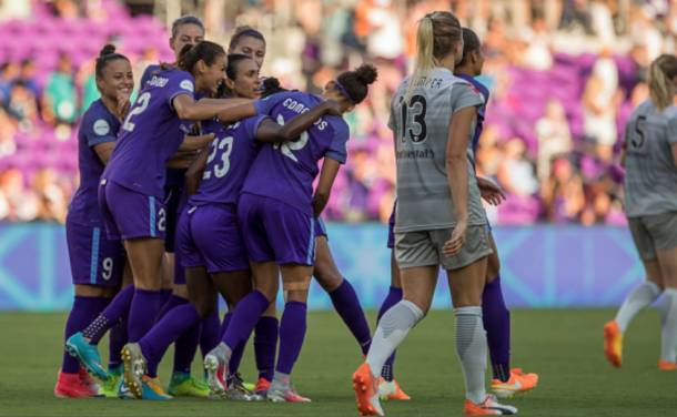 This is the first matchup between Orlando Pride and North Carolina (Photo by Joe Petro/Icon Sportswire via Getty Images)