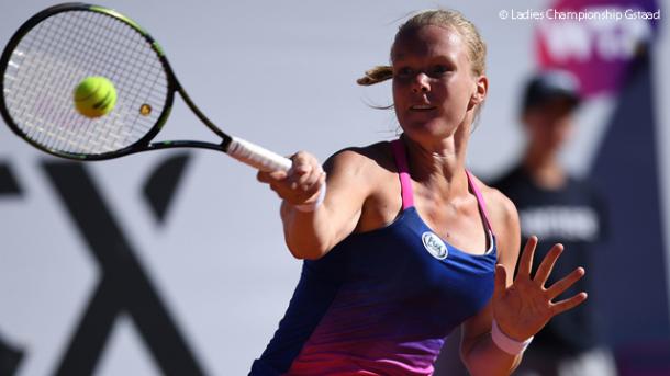 Bertens reached the final in Gstaad, finishing runner-up to Swiss Viktorija Golubic/Photo: Ladies Championship Gstaad