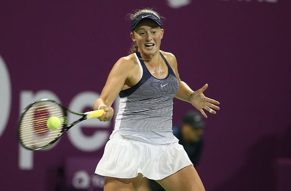 Doha proved to be Ostapenko's breakout week. Image Credit: Getty