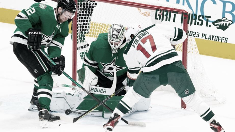 Minnesota Wild 2023 Stanley Cup Playoffs Hockey Puck - Green