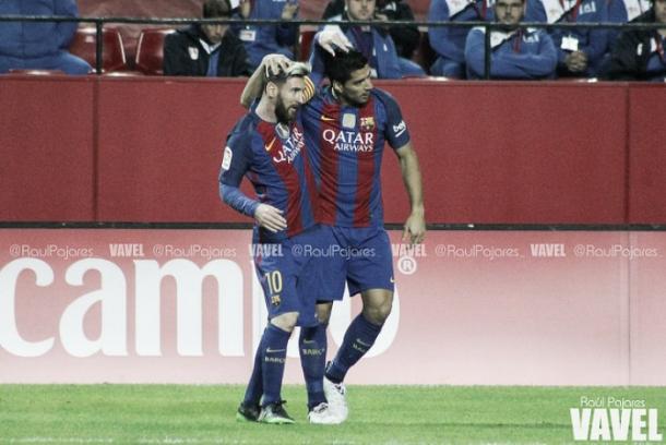 Leo Messi y Luis Suarez/ Foto: Raúl Pajares