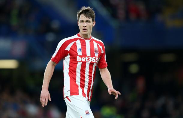 Wollscheid war bei Stoke City ein beliebter Spieler | Quelle: Imago/BPI