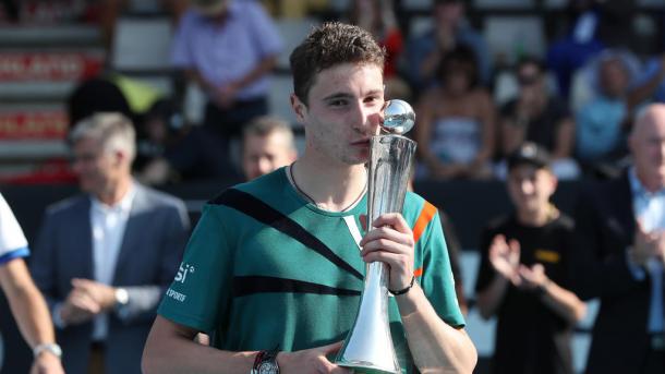 Humbert has already claimed a title to begin 2020/Photo: Michael Bradley/AFP