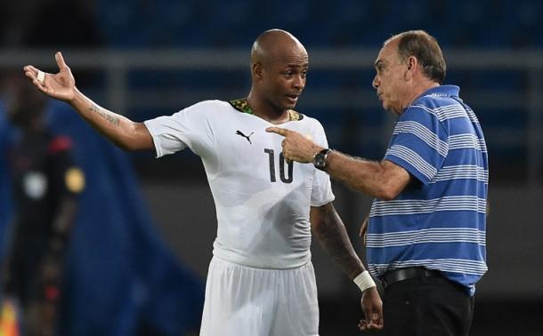 Ayew could miss Ghana's double header next week. | Photo: Times of Israel