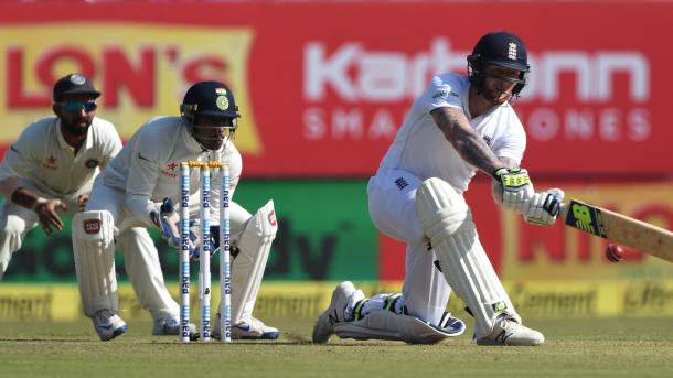 Stokes took the attack to the India bowlers throughout his innings | Photo: ECB