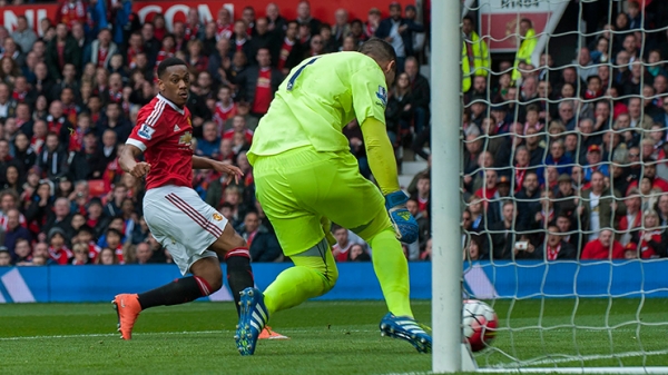 Martial scored United's all important winner against Everton | Photo: Getty Images
