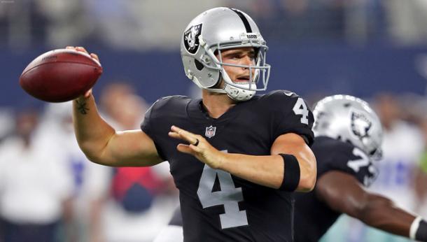 Derek Carr has another target to look for this season | Source: raiders.com