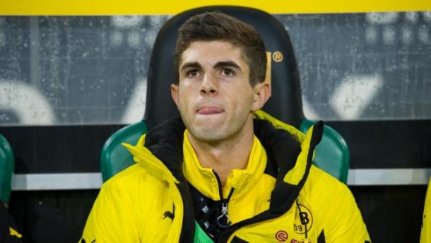Teenager Christian Pulisic has quickly established himself as the next star for the United States. Photo provided by DPA via AP Photo.