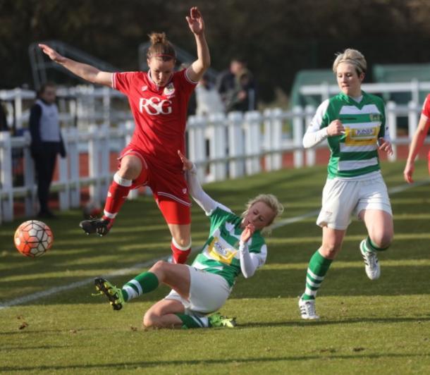 Yeovil knocked out Bristol in the last round. | Photo: Women's Soccer United