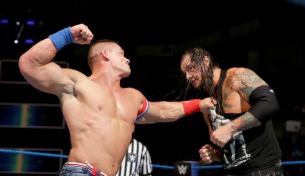 John Cena stopped Baron Corbin from becoming WWE Champion (image: sportskeeda)