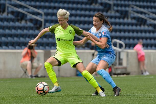 Taylor Comeau (right) was key in the last match between the two sides. Source: The Bold