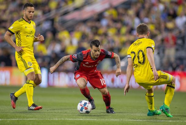 Toronto open their schedule against Columbus at home | Source: Trevor Ruszkowski-USA TODAY Sports