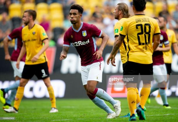 Andre Green has impressed for Aston Villa in pre-season. (picture: Getty Images / Neville Williams)