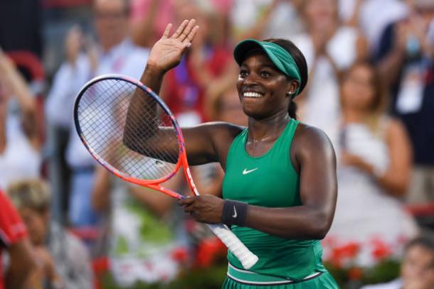 Stephens will be hoping for another strong tournament as she builds up to her US Open title defence (Getty/Minas Panagiotakis)