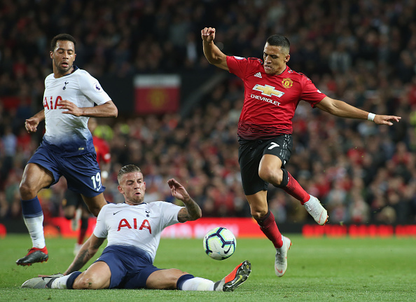 Alexis Sánchez ante el Tottenham Hotspur Football Club | Getty Images