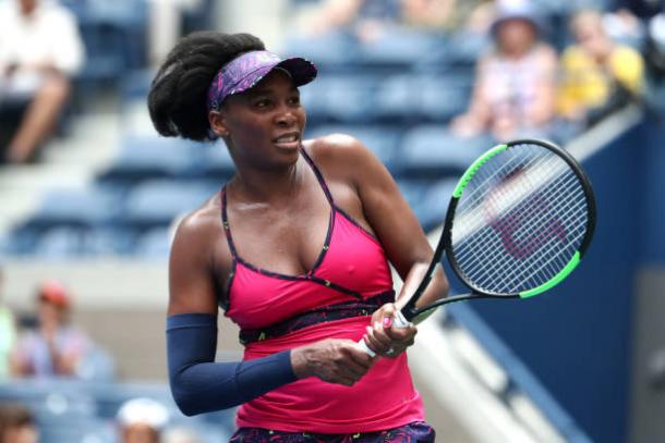 Venus Williams is now 20-0 in opening round matches at the US Open (Getty Images/Al Bello)