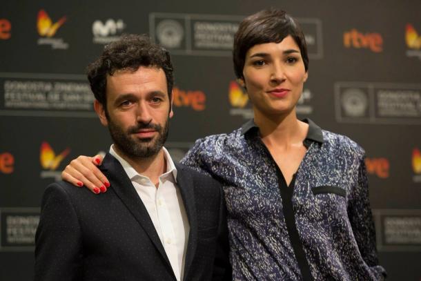 Foto: Rodrigo Sorogoyen e Isabel Peña en el Festival de San Sebastián     Foto| Antena 3