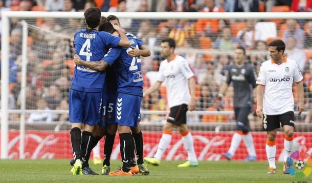 Último partido entre el Valencia y Real Valladolid en Mestalla | LaLiga