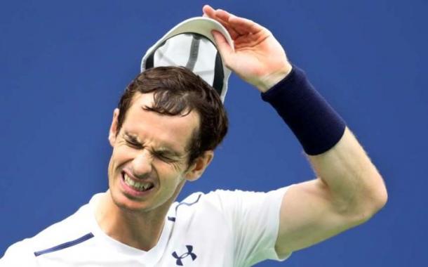 Murray could not find enough consistency on serve to see off the sixth seed. Photo: Getty