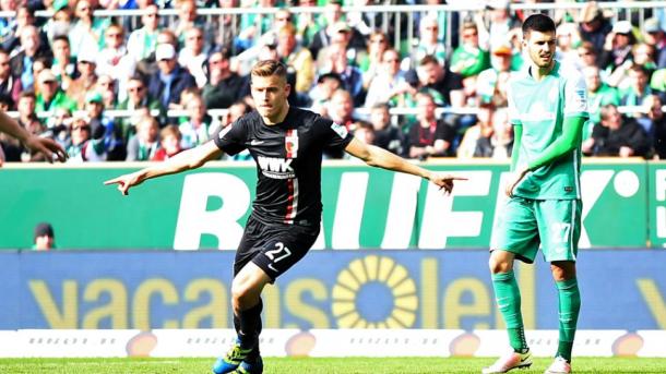 Finnbogason scored the winner in last season's encounter. | Photo: Bundesliga