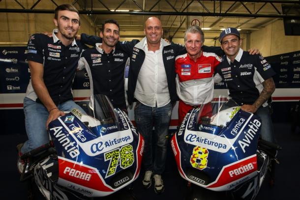 Contract renewals for the Avintia Ducati riders - www.avintiaracing.com