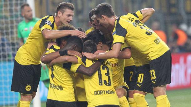 Dortmund will want to replicate their Thursday night performance this weekend. | Source: Bundesliga