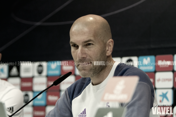 Zidane, en sala de prensa | FOTO: VAVEL