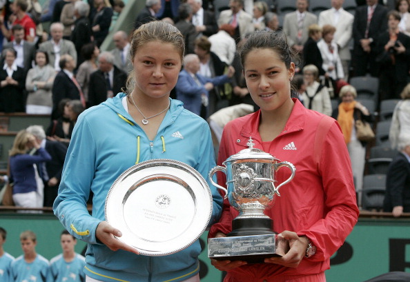 Ivanovic defeats Dinara Safina to win the 2008 French Open. Credit: Pool Benainous/Hounsfield/Gamma-Rapho via Getty Images