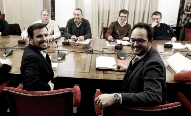 Estas semanas se han realizado numerosas reuniones entre los partidos de izquierdas y el PSOE, aunque todavía no se han llegado a ningún pacto. Foto: reporte24.net