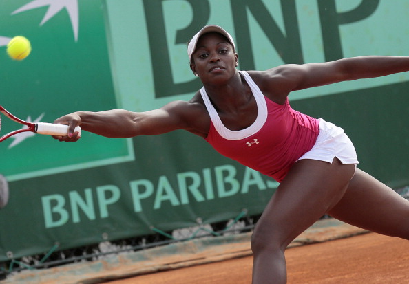 Stephens at the 2011 French Open, her first Grand Slam tournament. Photo credit : Jacques Demarthon / Getty Images.