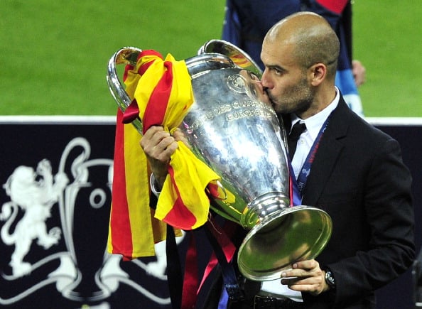 Guardiola won the Champions League twice with Barcelona (photo:getty)