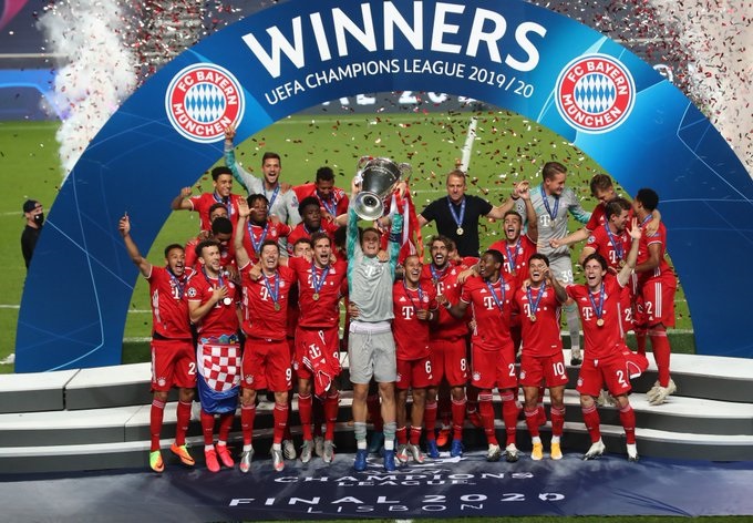 El Bayern Múnich conquistó el triplete tras derrotar el PSG. / Twitter: Bayern Múnich oficial