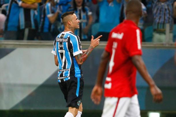 Com 17 gols em 2015, Luan foi o destaque gremista na temporada (Foto: Divulgação/Grêmio)