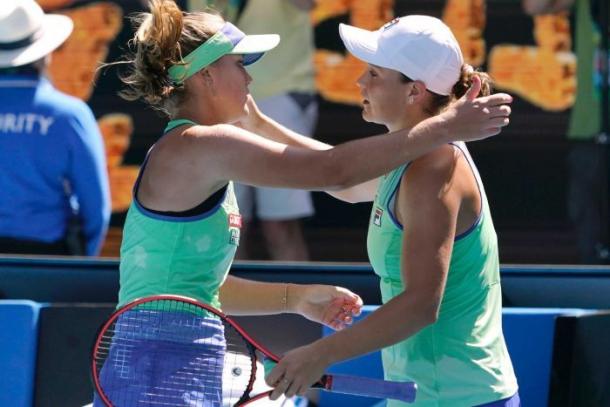 Kenin (l.) defeated Barty (r.) in the Australian Open semifinals en route to the title/Photo: Lee Jin-man/Associated Press