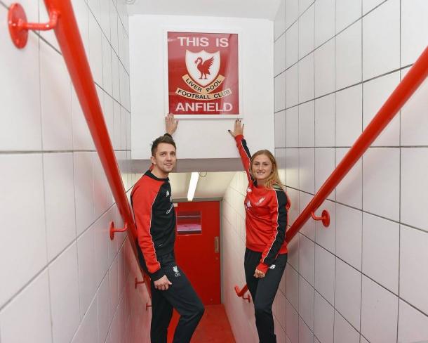 Laura Coombs is excited about her switch to Liverpool ahead of the new season. (Photo: Liverpool LFC)