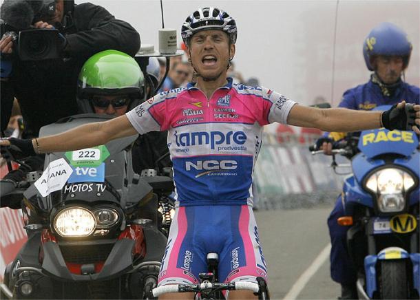 Damiano Cunego, vencedor en Aitana en 2009 | Foto: Vuelta a España