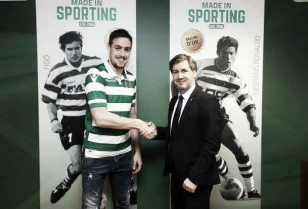 Coates joined Sporting back in January. (Photo: Sporting CP)