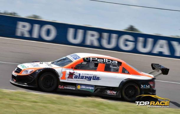 Matías Rodríguez girando en Paraná. Foto: Top Race.