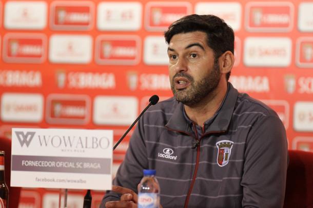 Sérgio Conceição não pretende facilitar na Luz // Foto: Facebook do SC Braga