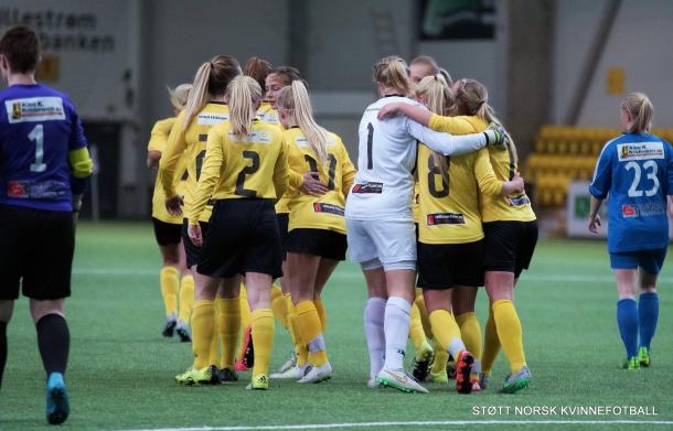 Will LSK be able to propel themselves to top spot this week? (Photo: Støtt Norsk/Kvinnefotball)