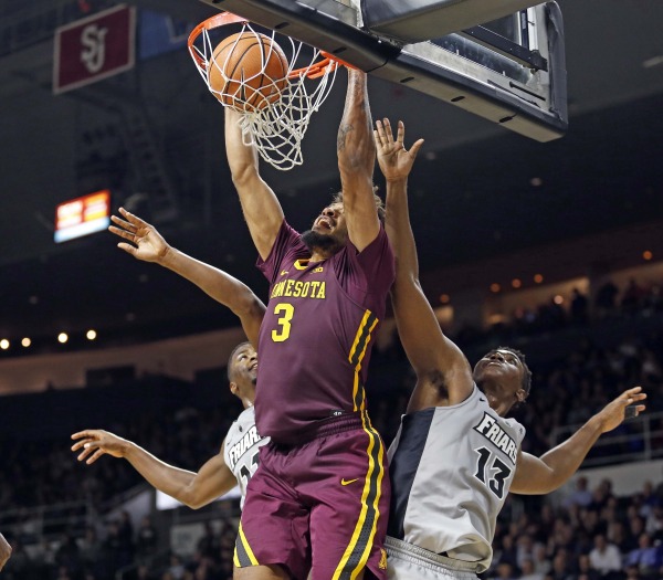 Murphy was unstoppable in the second half/Photo: University of Minnesota athletics website