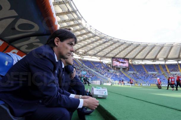 Simone Inzaghi se hizo con el control del equipo tras la marcha de Pioli | Foto: Lazio